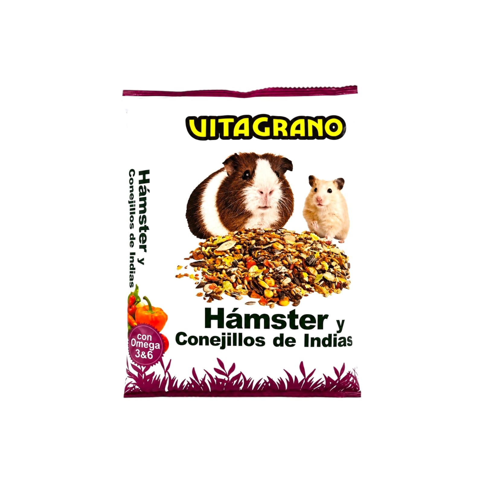 Alimento para Hámster y Conejillos de Indias Vitagrano 300 g